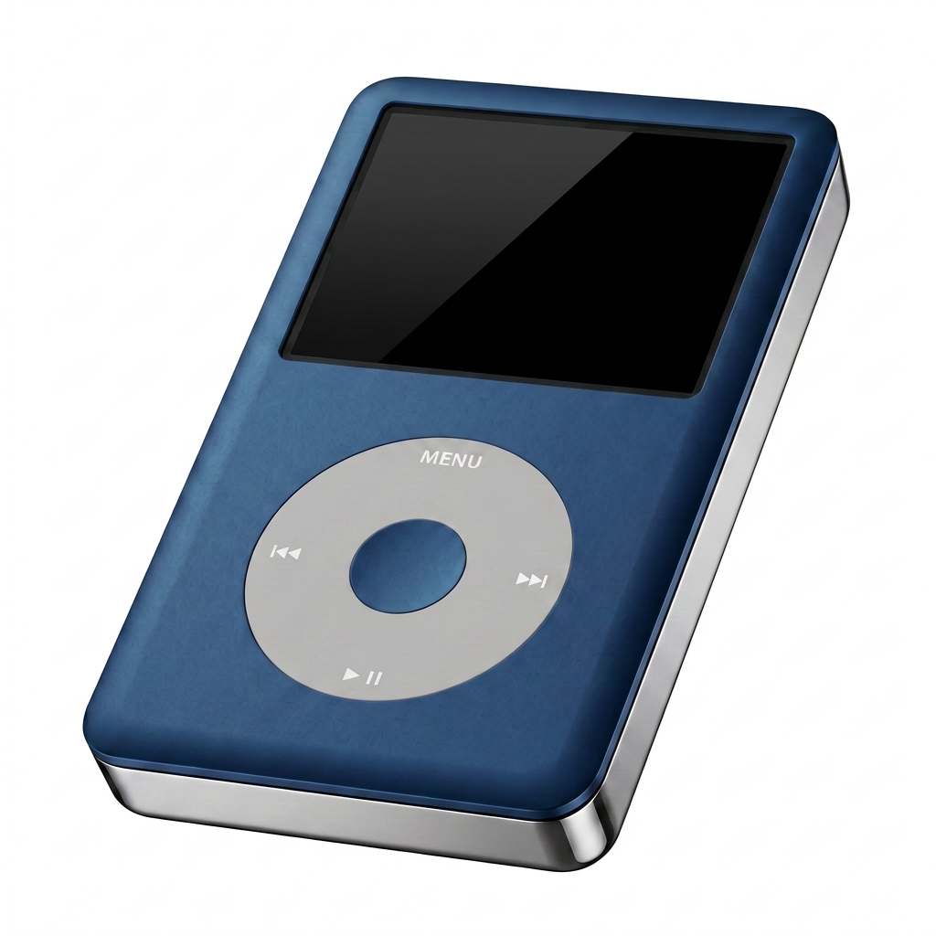 Blue iPod Classic
